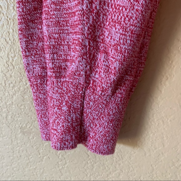 H&M Men's Red Marbled Fitted Sweater - Size Large - Picture 7 of 7